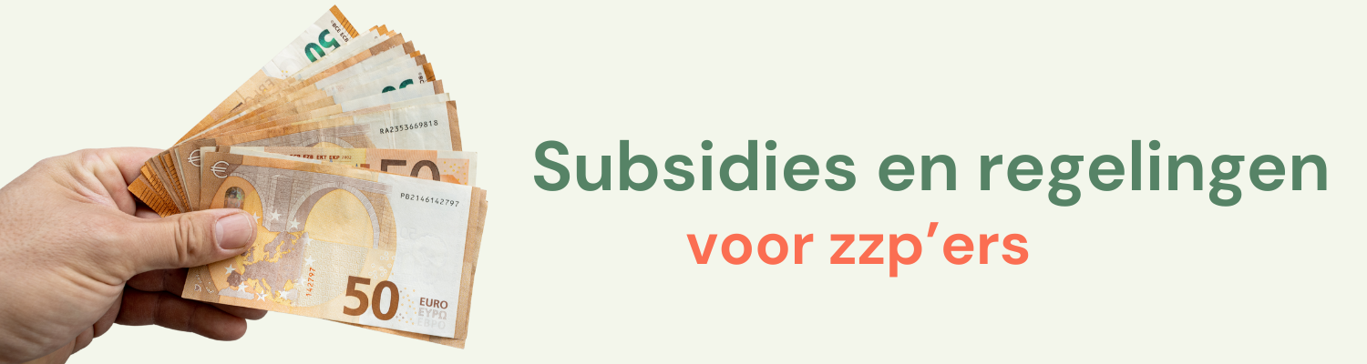 subsidies en regelingen voor zzp'ers